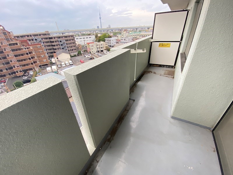 セリオ五番館  ベランダ