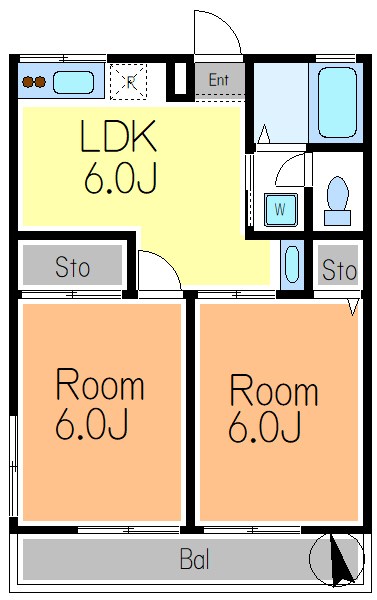 シティハイムスピカ 間取り