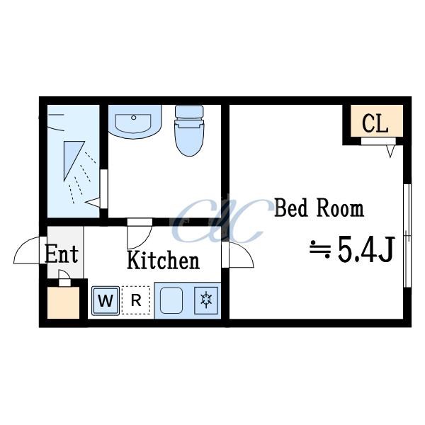 MQuarto船堀Ⅲ 間取り図