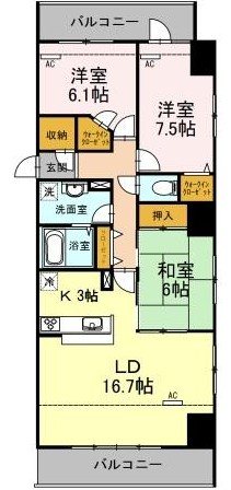 ロイヤルＫＪ 間取り