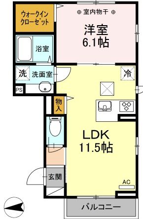 D-room梶原 間取り