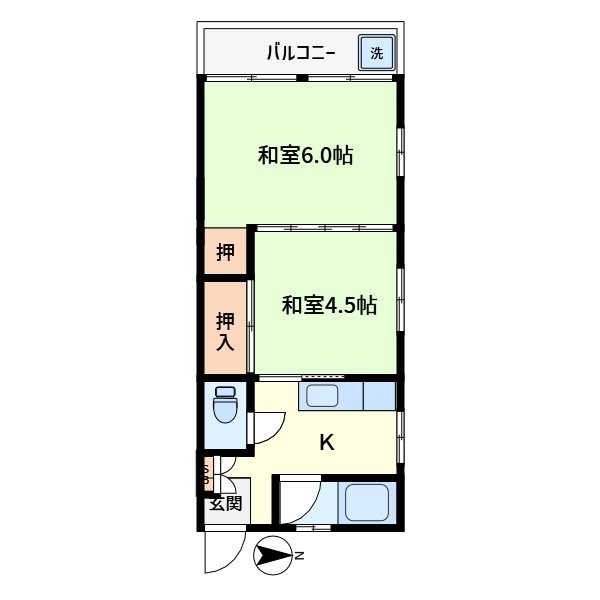 綾瀬パークハイツ 間取り