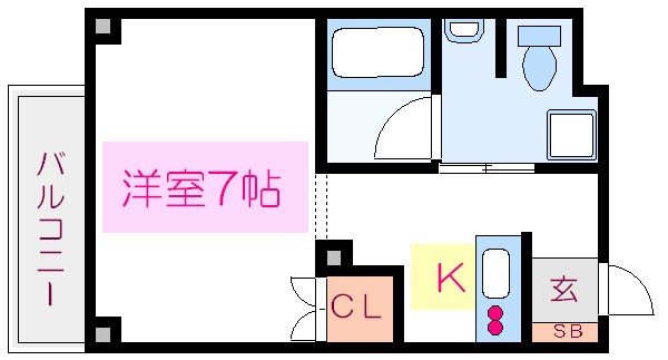 Mercure 間取り図