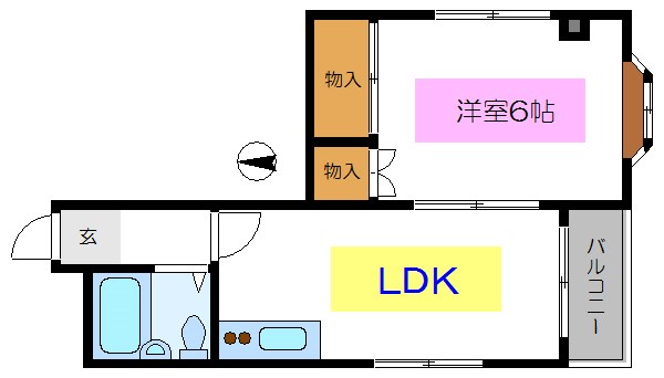 長江ビル 間取り図
