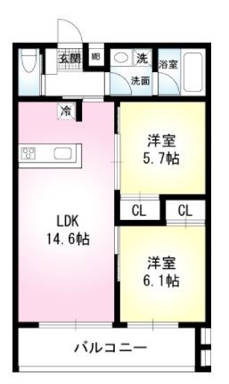 ラフィーネブラン 間取り