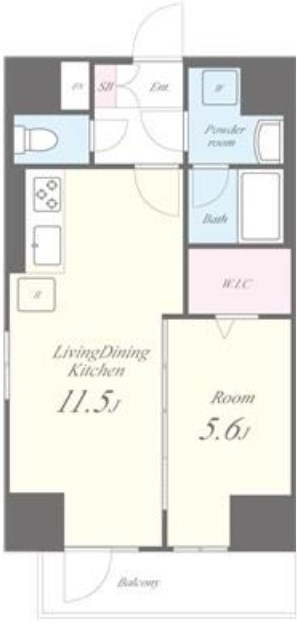 カリーノ鳥越   間取り