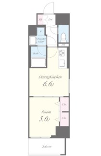 オンズマリーナ浅草 間取り