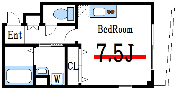 エルクレスト 間取り図
