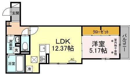 PreciousⅡ 間取り