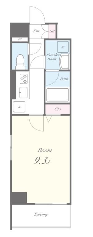Maison de Grand Marais 間取り図