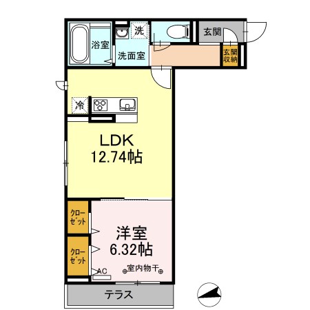 LUCIA（ルチア） 間取り