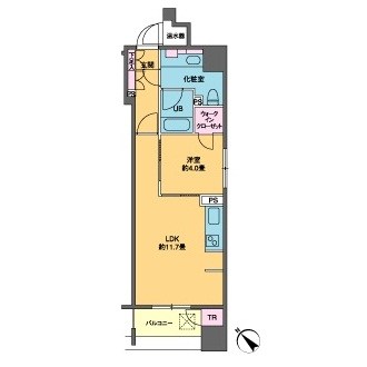 カスタリア銀座Ⅲ 間取り