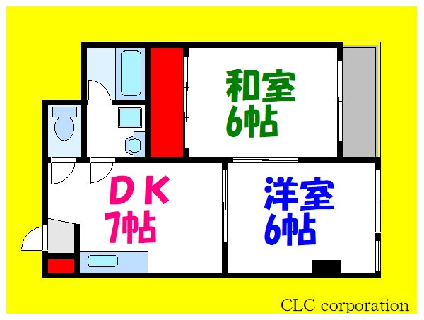 レジデンス中村 302号室 間取り