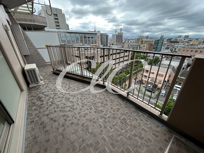 アーバンキャッスル梅島 ベランダ