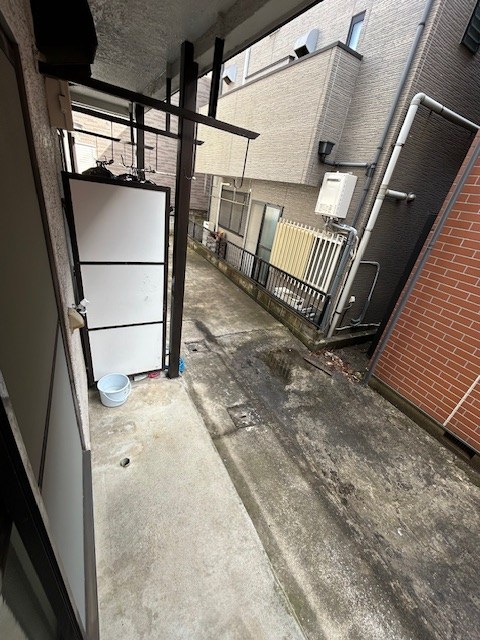 第二コーポ山崎 ベランダ