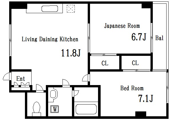 T&amp;#39;s garden篠崎 間取り図
