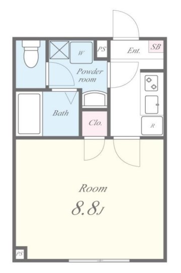 ルエリア平井  間取り図