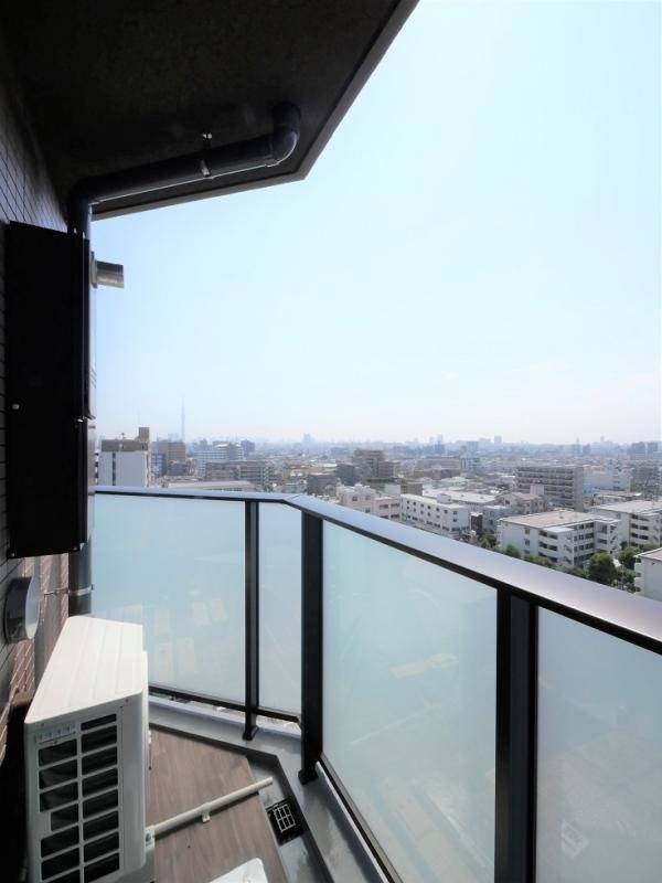 ラフィスタお花茶屋 ベランダ