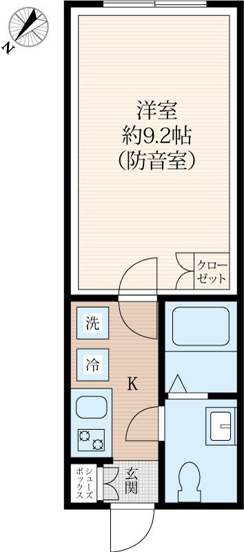 ラシクラス王子 間取り図