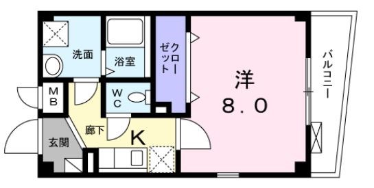シテセレスト東砂  間取り