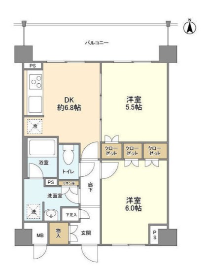 リガレーヴ 間取り図