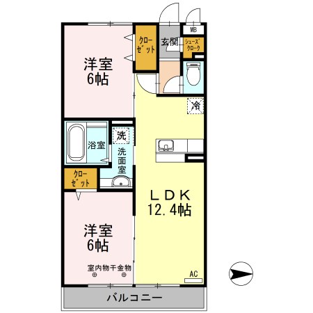 シトロンフレアⅢ 間取り