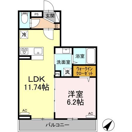 アヴァンス宝町 間取り