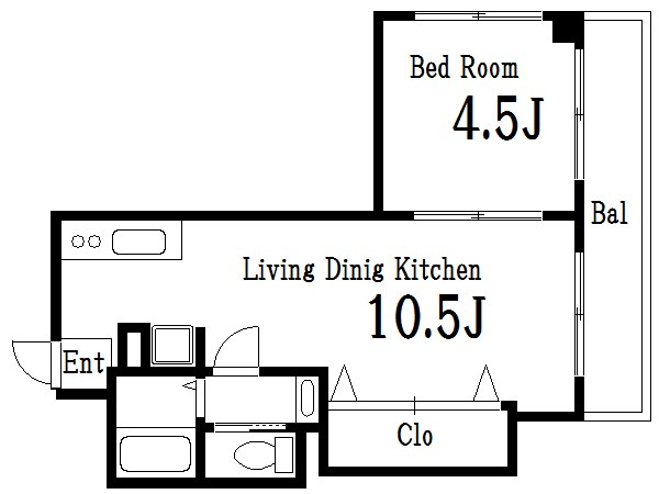パークサイド関口 間取り図