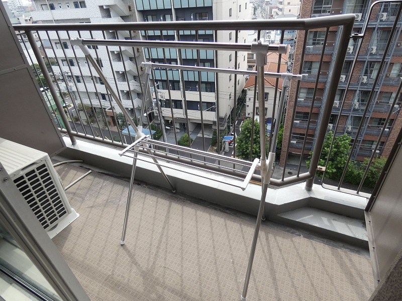 カーサ第３宇喜田５号棟 ベランダ