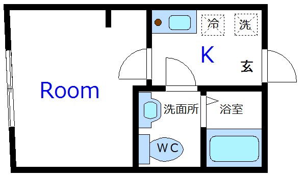 ベーネ平井 間取り図
