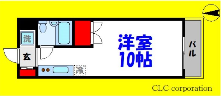 カーサ第３宇喜田５号棟 間取り図