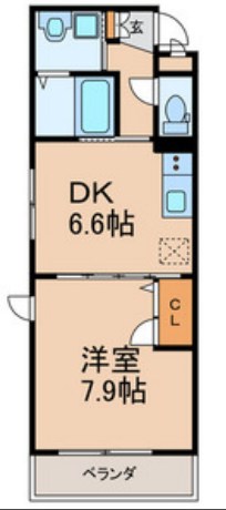 スターライトパレスⅢ 307号室 間取り