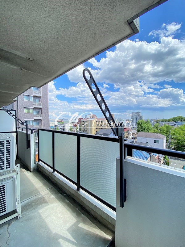 キャリーハイツFUNAKIⅡ ベランダ