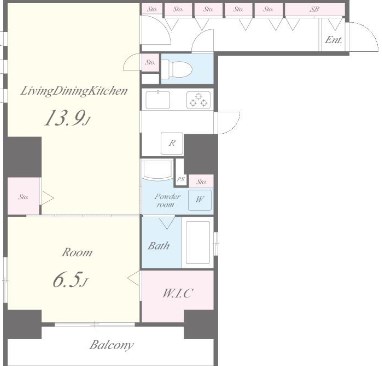 ブロッカート 間取り