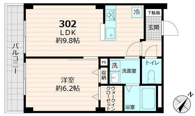 ラヴィデ香風園 間取り
