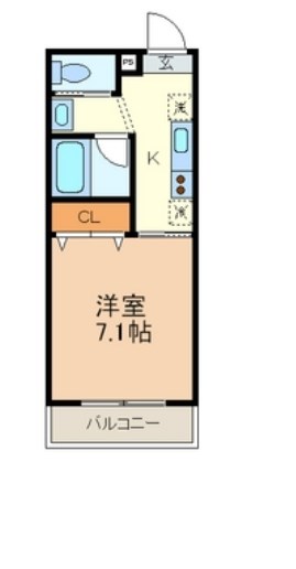ハニーマンション  間取り