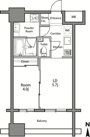 カスタリア森下 間取り図