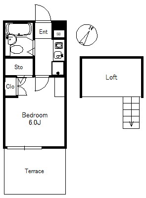 ジュネパレス松戸第507  間取り