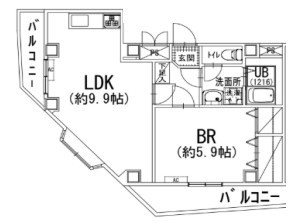 カルムメゾン丸山   間取り