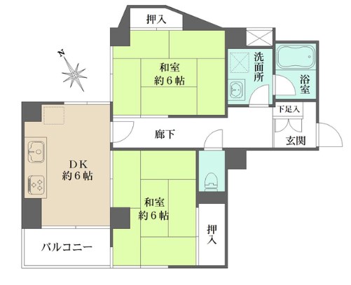ラヴィーナ門前仲町  間取り