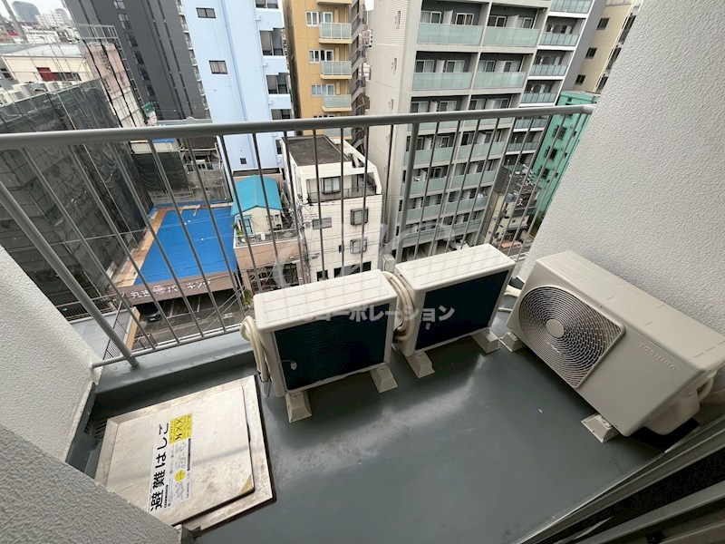 深川住宅Ａ棟 ベランダ