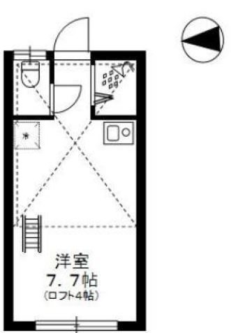 クレセール田端  間取り