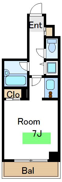 ジョイシティ住吉２ 間取り図