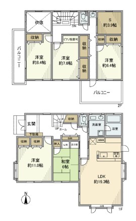 南小岩戸建 間取り