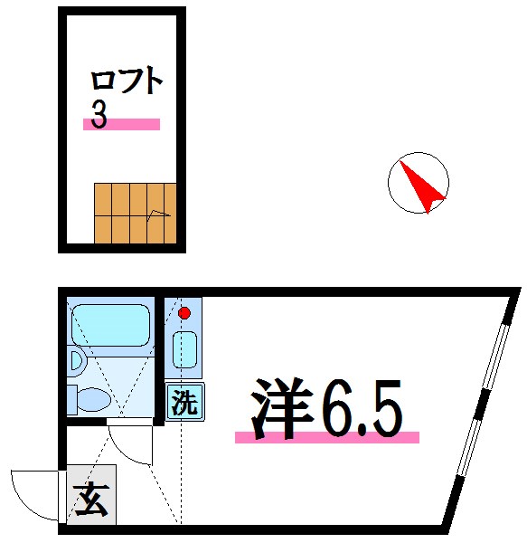 メゾン・ブランシュ 間取り図