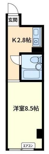 ペガサスステーションプラザ小岩 間取り