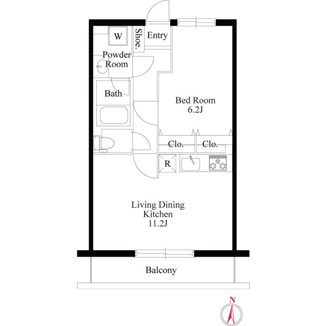 NEOグレイス綾瀬 間取り