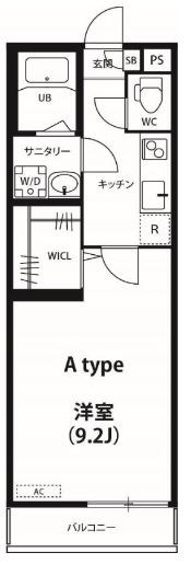 リブリ・みやび  間取り図