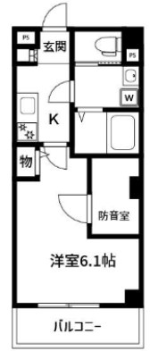 ＣＡＳＡ南千住  間取り