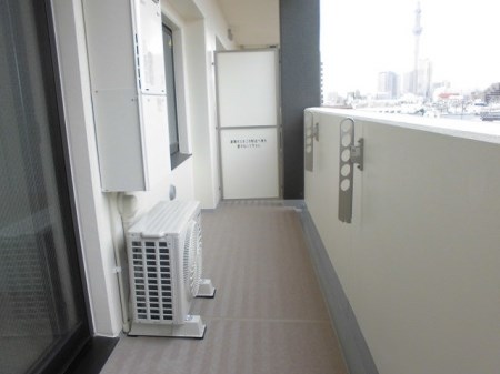 ブリスキューブ ベランダ